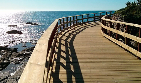 Senda litoral de Mijas